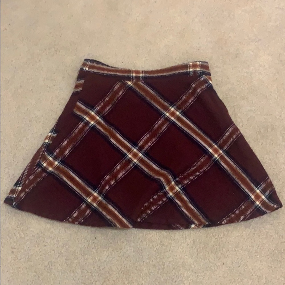 Prince & Fox Plaid Skirt